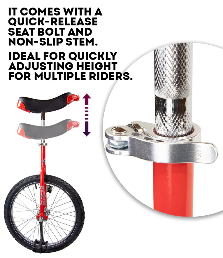 20" Indy Deluxe Trainer Unicycle - Image 8