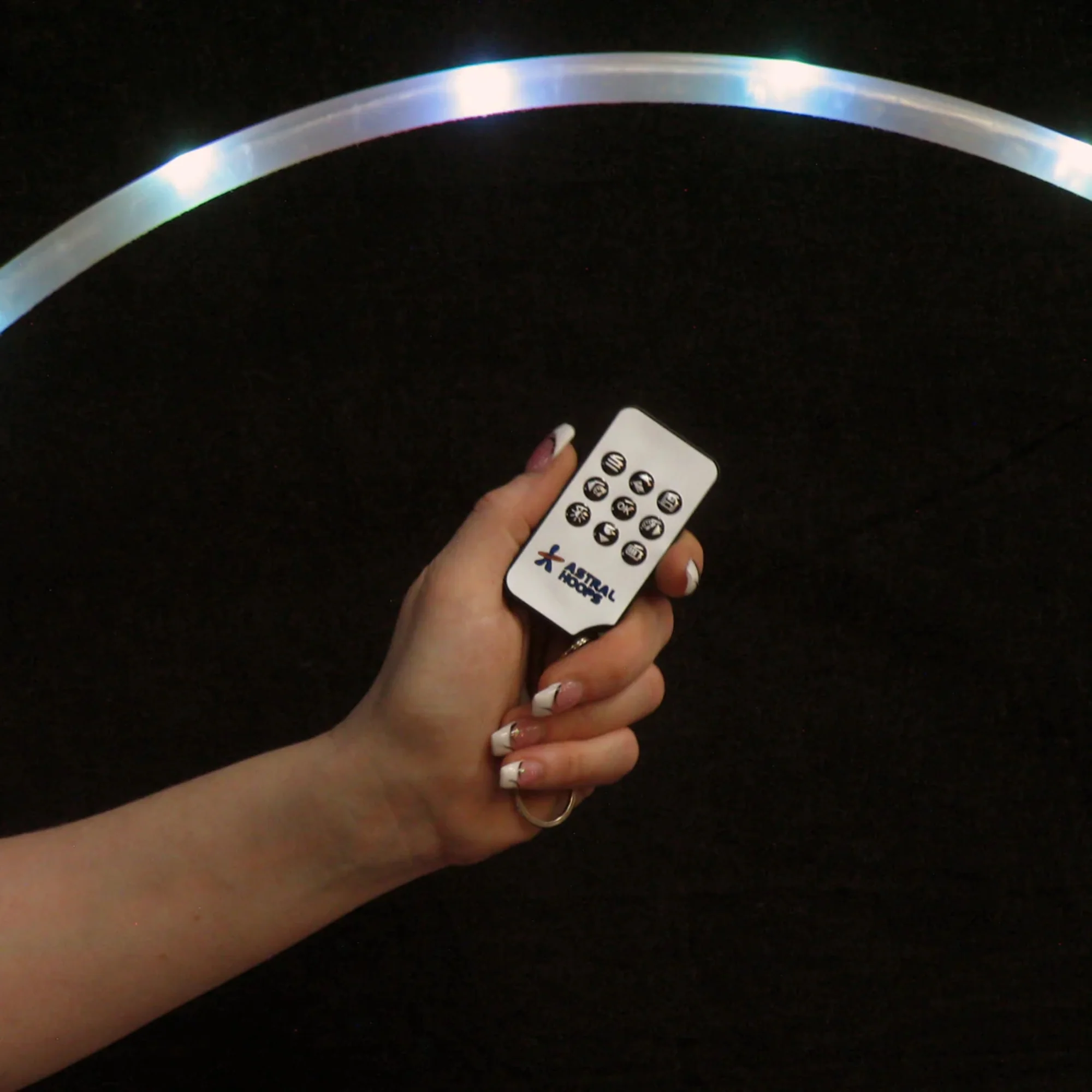 Astral Hoops - Starlight Pro 46 - LED Hula Hoop - 28" (71cm) - Image 7