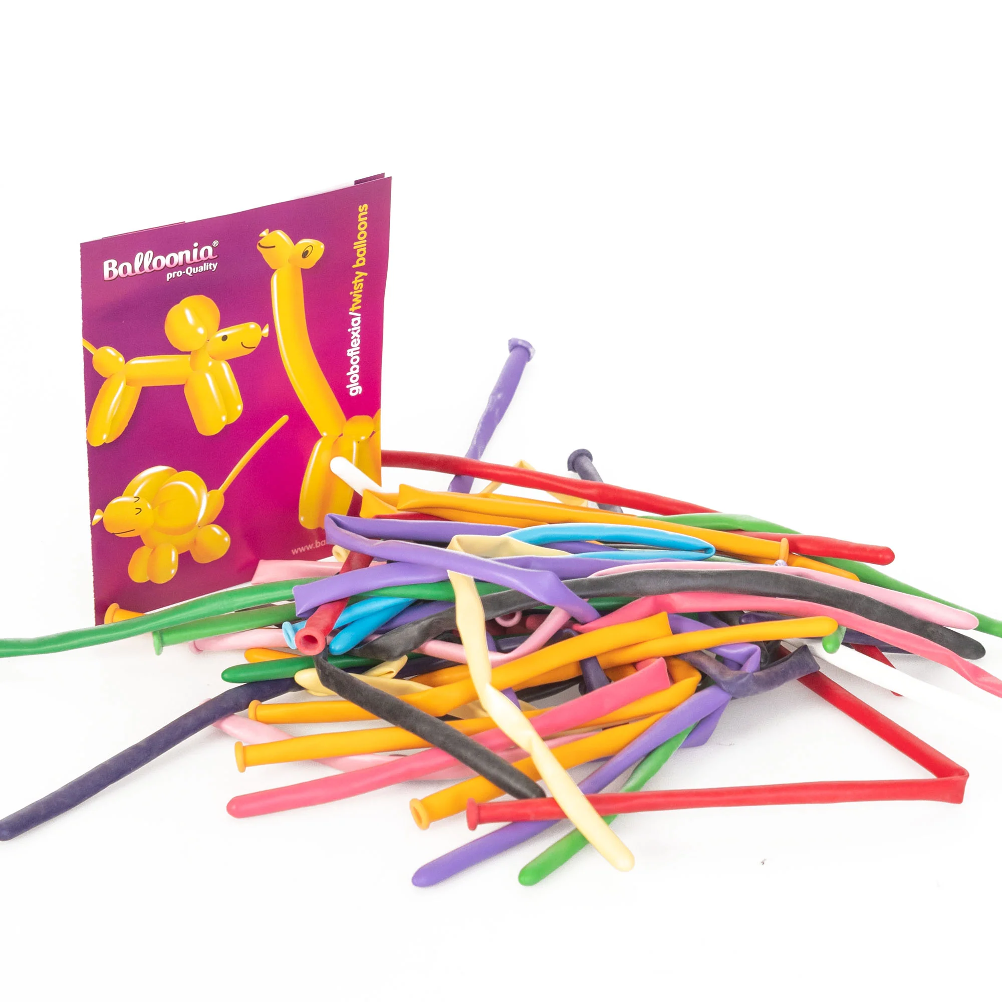 Balloonia Modelling Balloons - Complete Set with Pump - Image 7