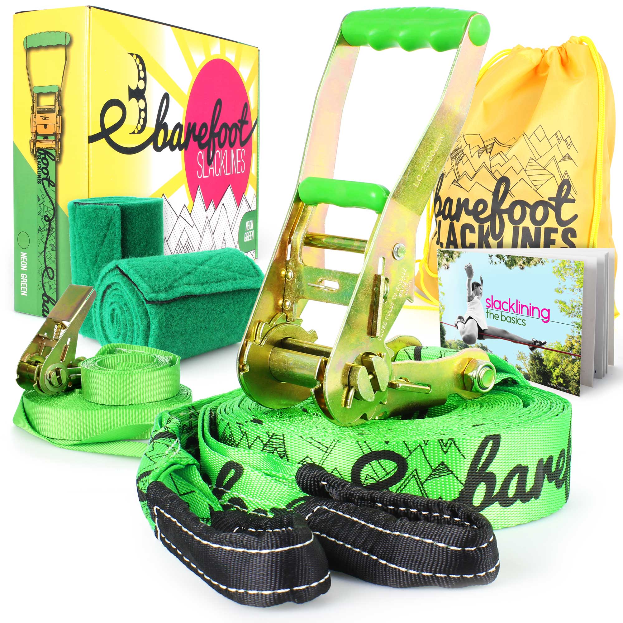 Barefoot Slacklines - 18m slackline - Complete set - Image 14