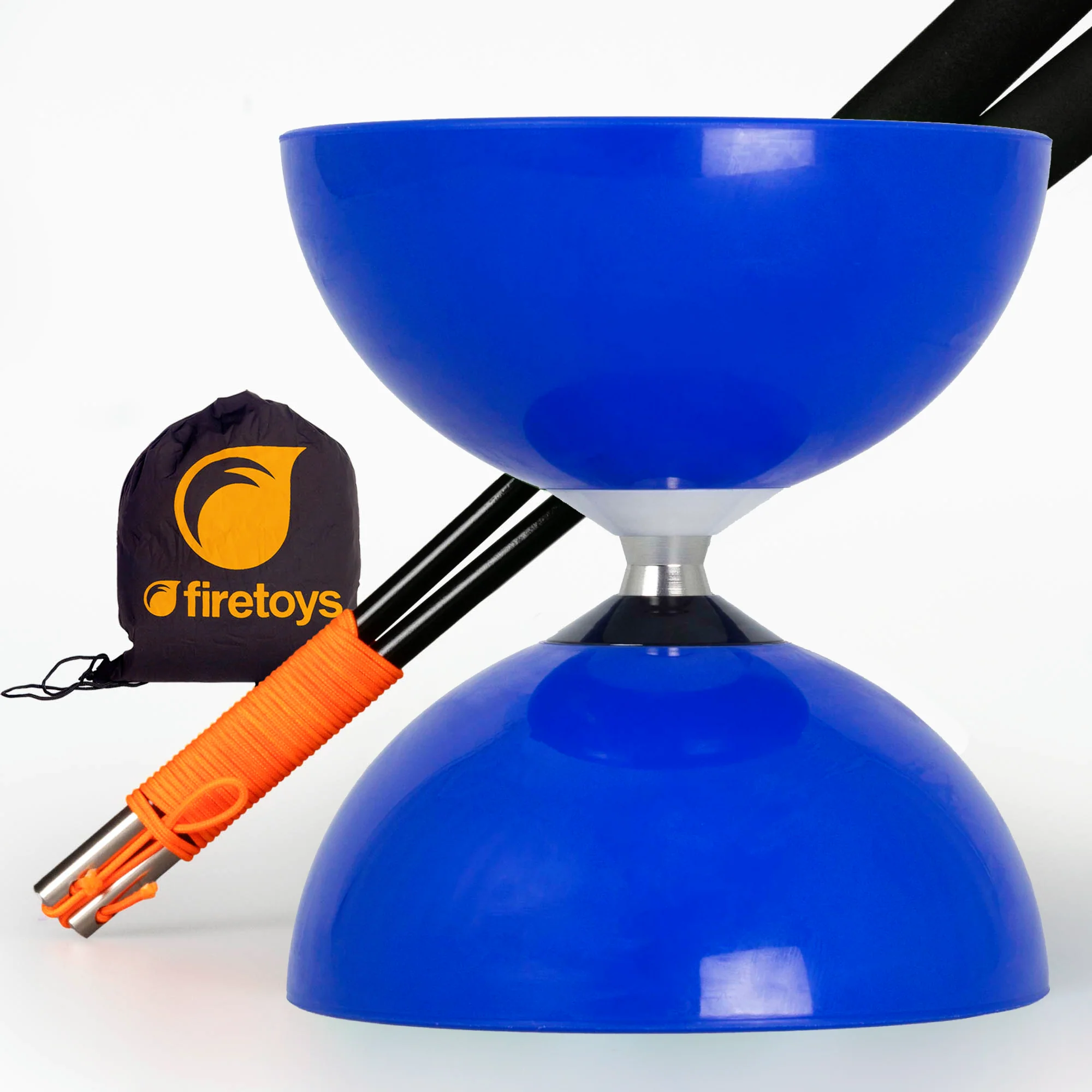 Big Top Bearing Diabolo Set with Status Handsticks & Bag - Image 3
