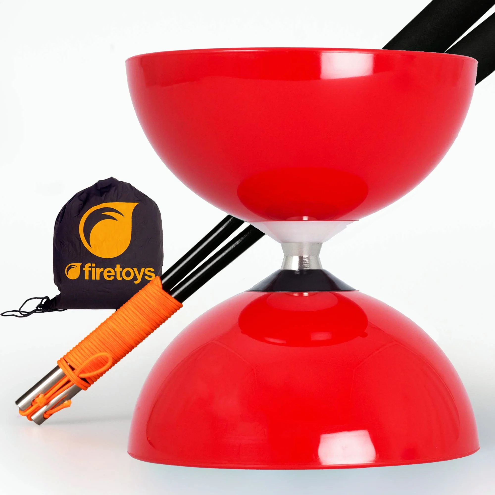 Big Top Bearing Diabolo Set with Status Handsticks & Bag - Image 5