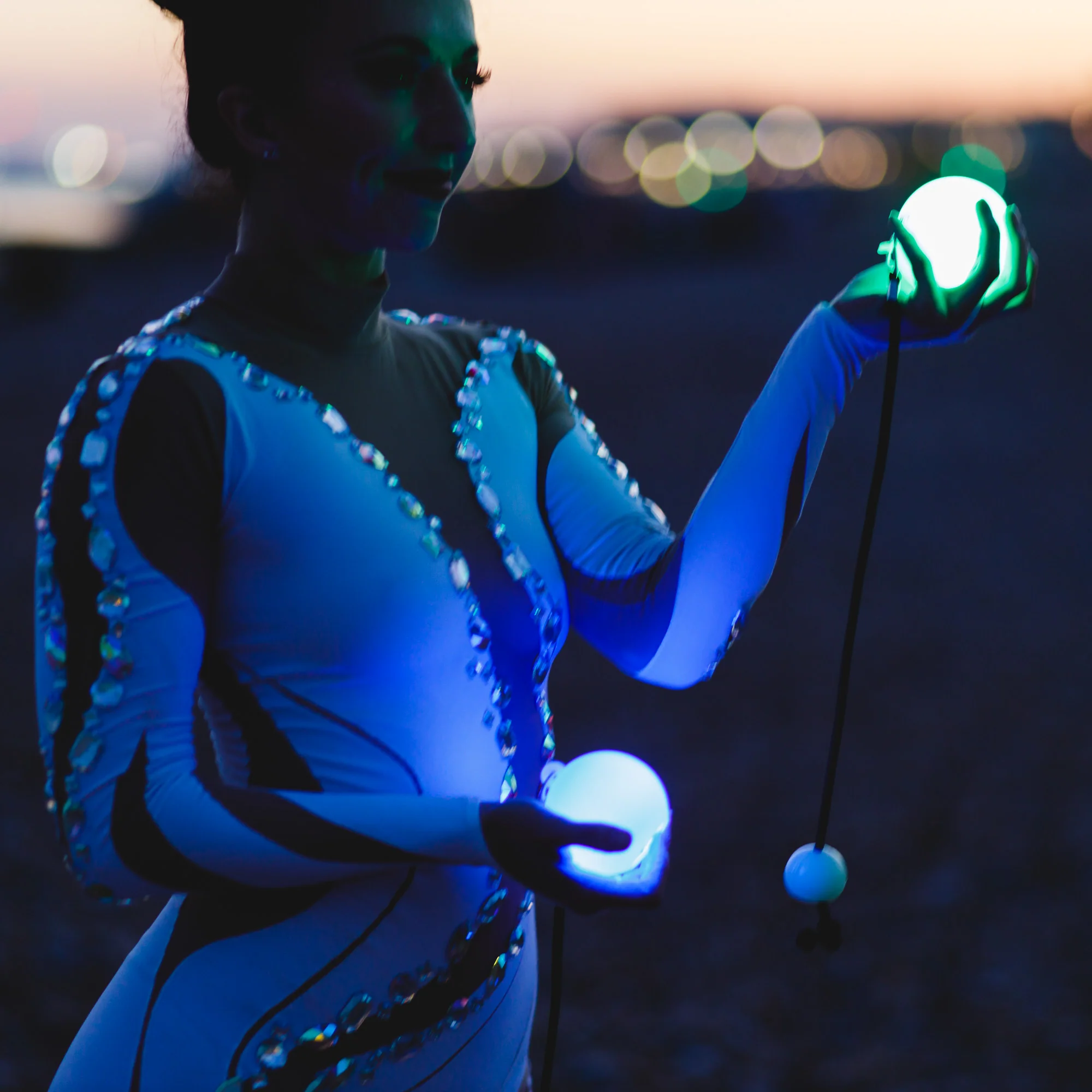 Echo Orbit : Pro - 50 function LED poi - Image 5