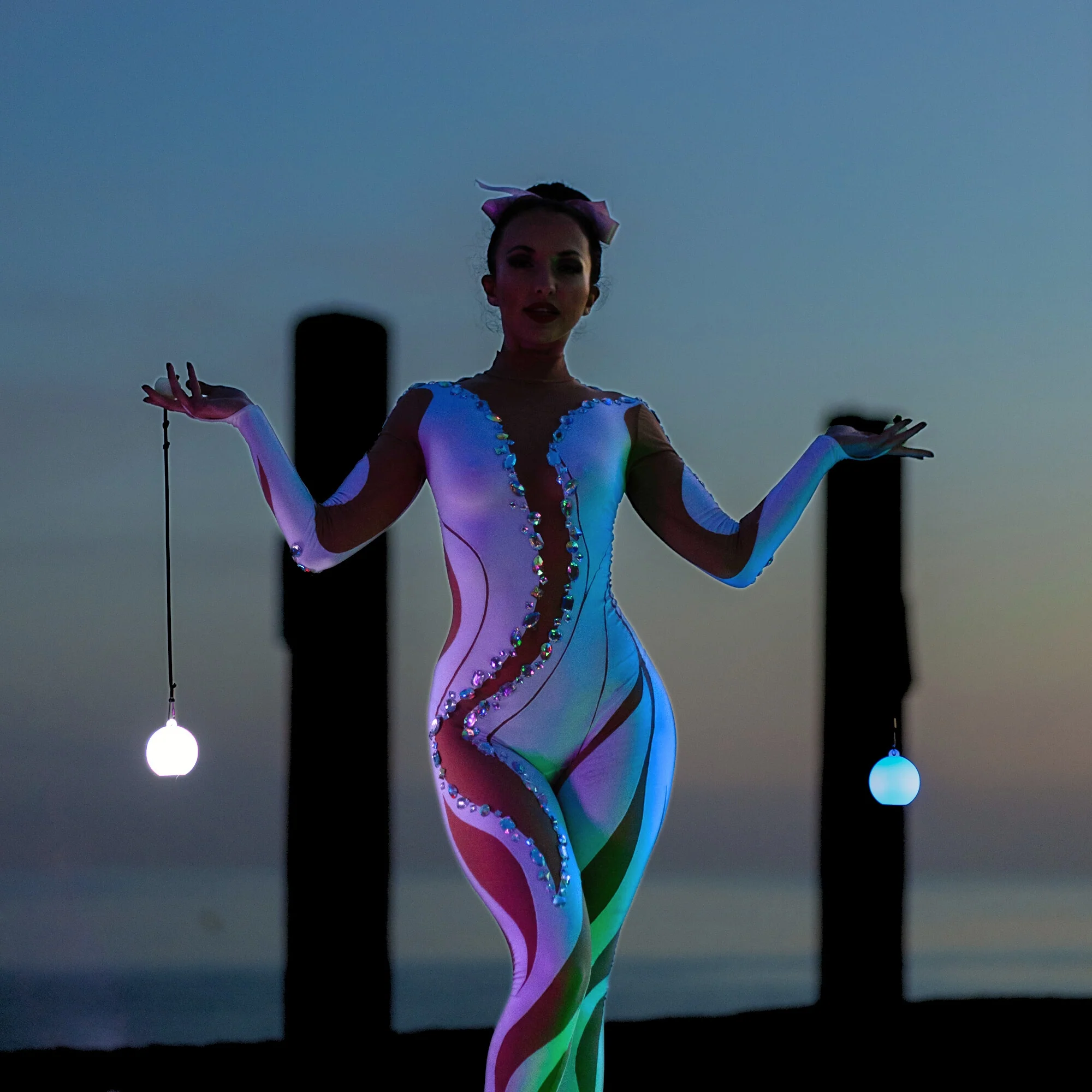 Echo Orbit : Pro - 50 function LED poi - Image 7