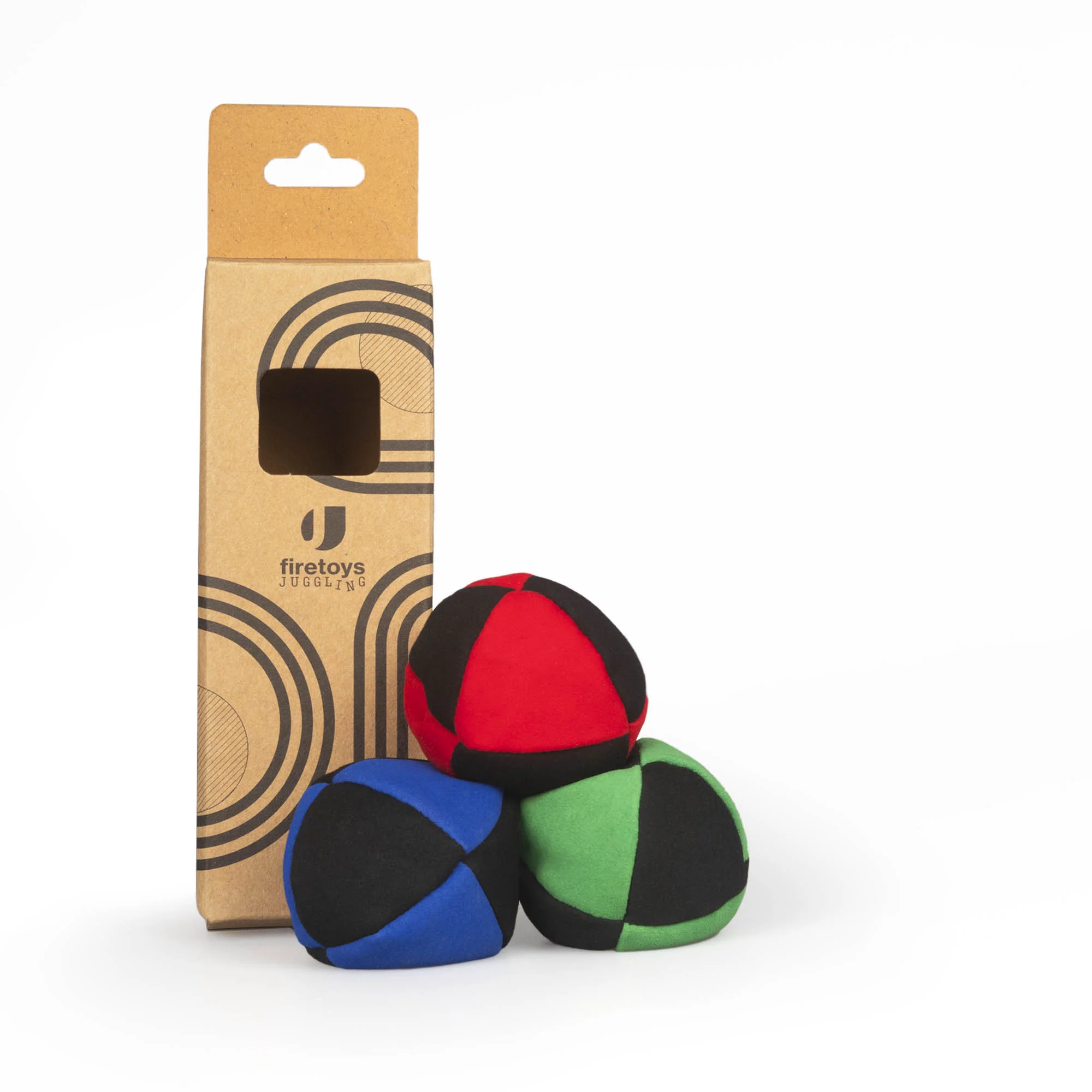 Firetoys - 110g Mole Skin - Soft Panel Thud -  Set of 3x Juggling Balls - Image 45