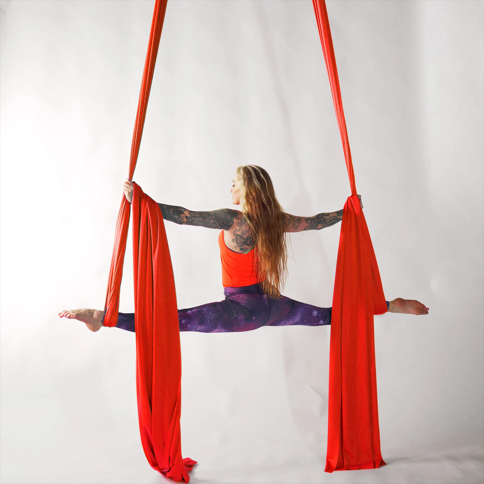 Firetoys Aerial Silks - Medium Stretch - 150cm width - Image 4