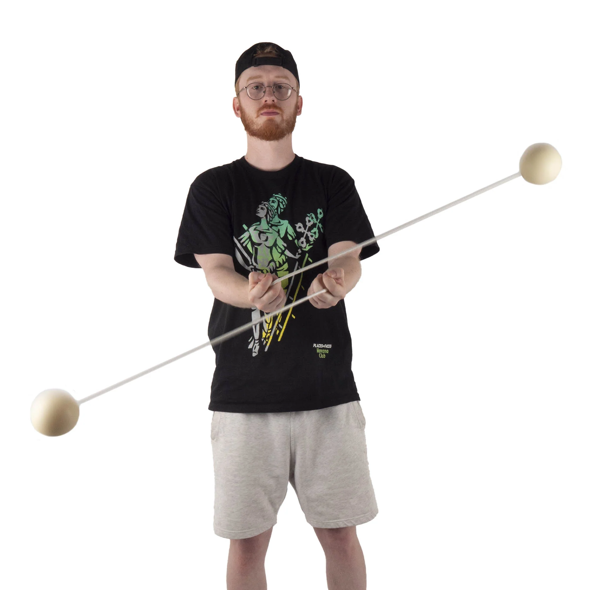 Firetoys DynaPro Contact Poi - Luna - Glow in the dark - Image 9
