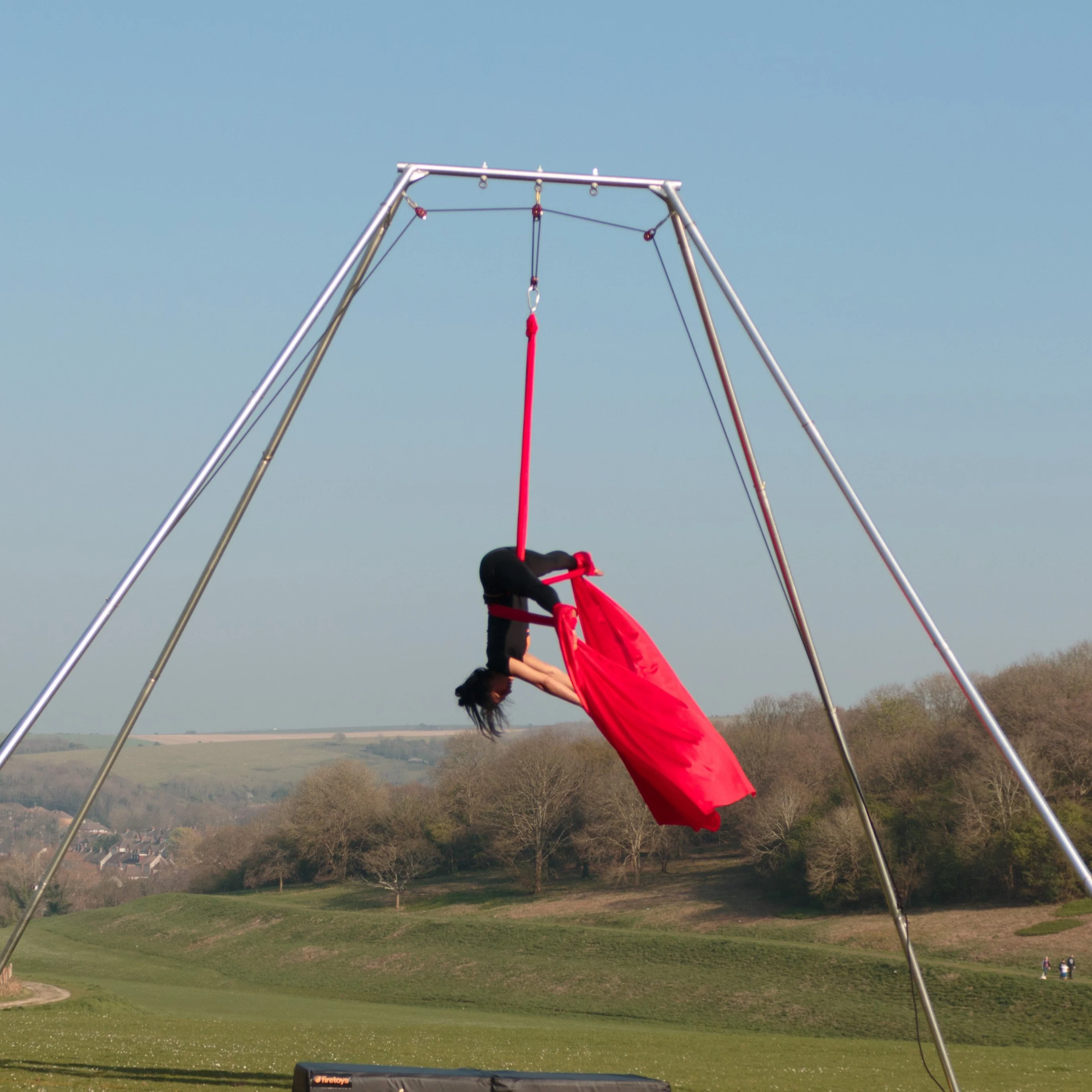 Firetoys Freestanding Outdoor Aerial Rig - 5.5m - BigRig - Image 13