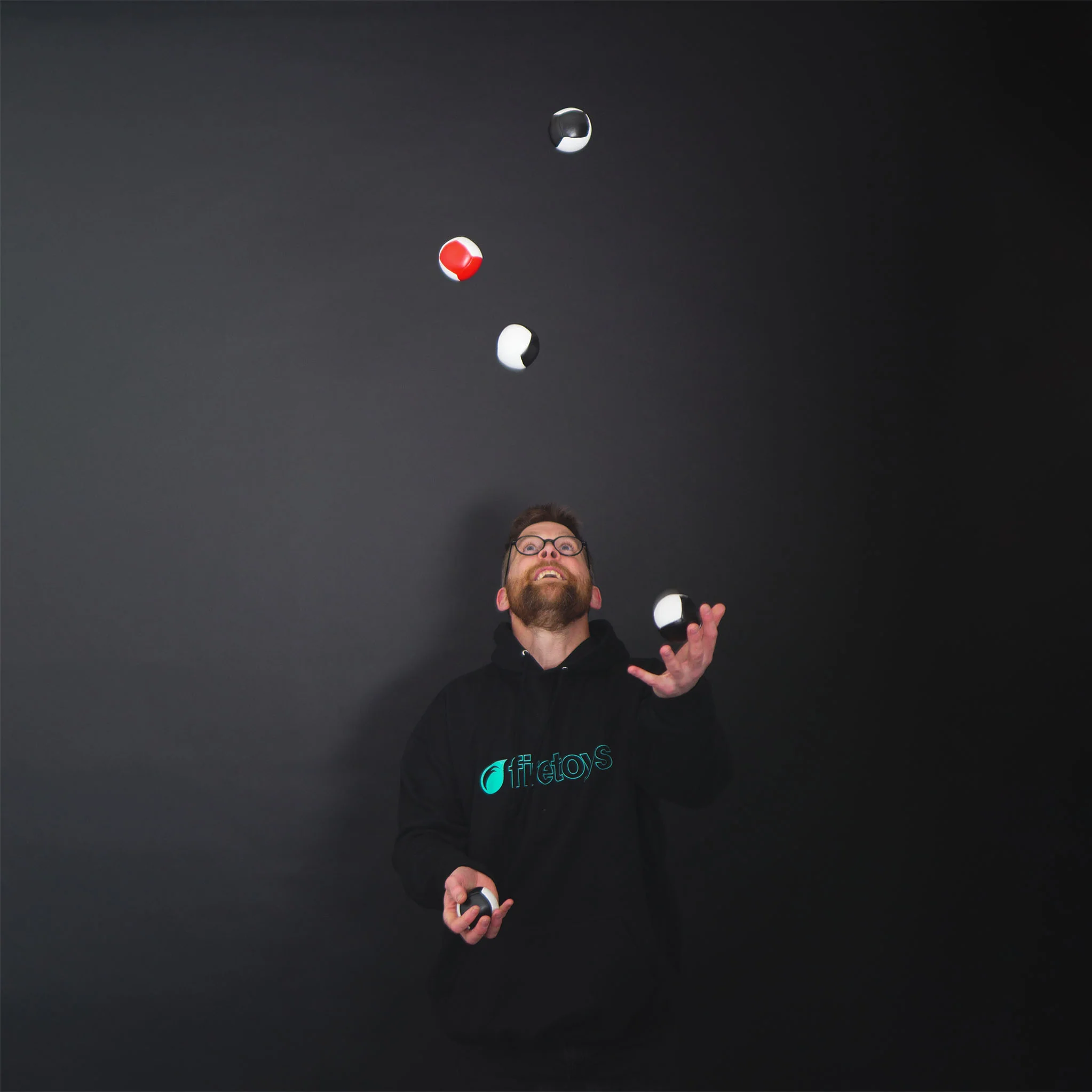 Firetoys 110g Pro Six Panel Thud Juggling Ball - Individual Ball - Image 2