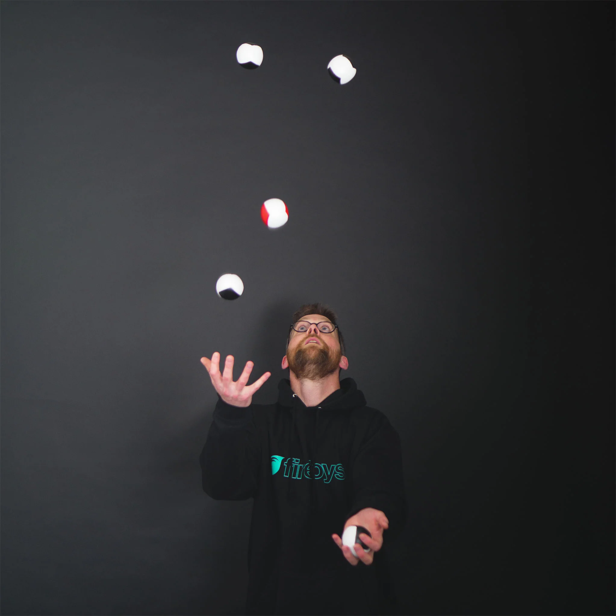 Firetoys 110g Pro Six Panel Thud Juggling Ball - Individual Ball - Image 4