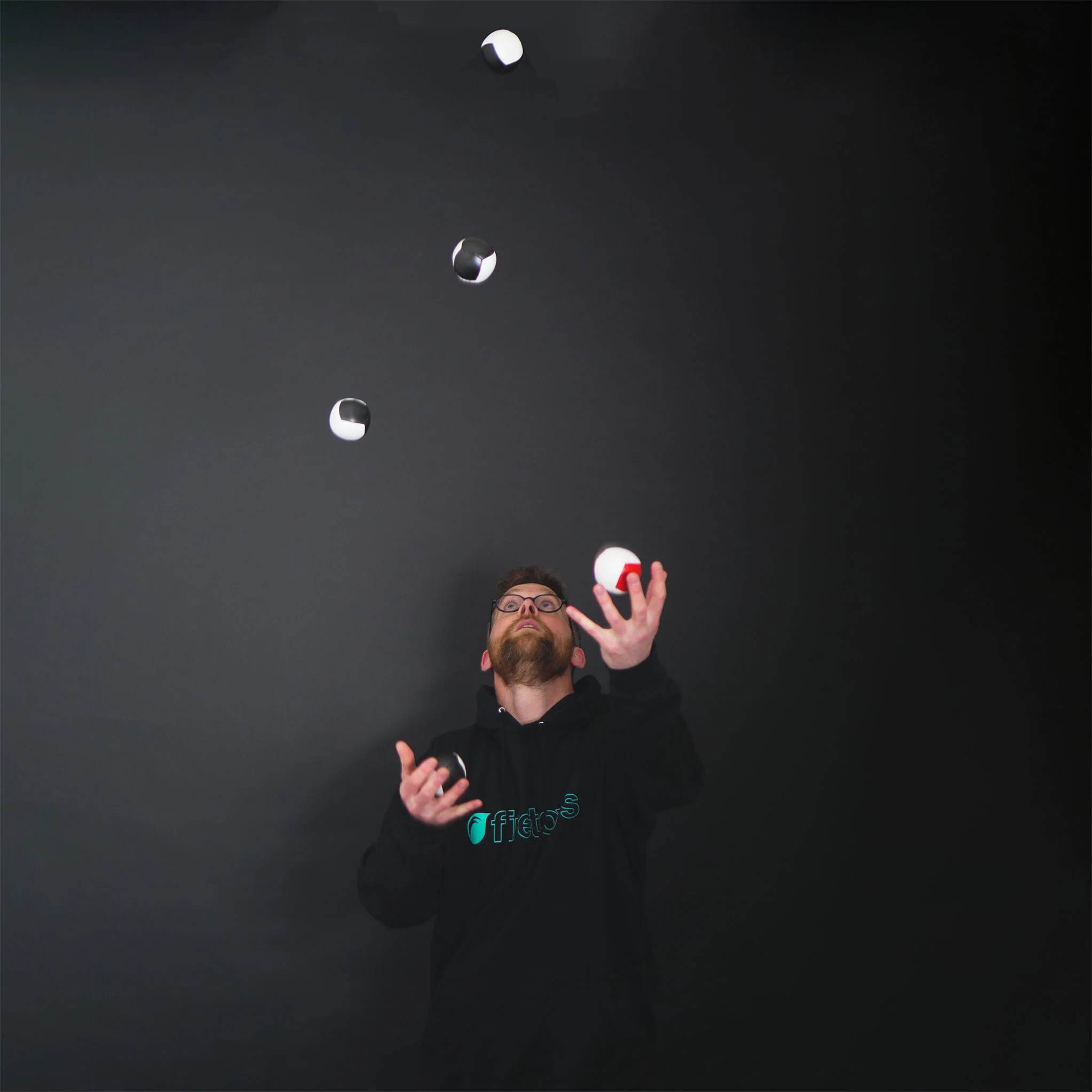 Firetoys 110g Pro Six Panel Thud Juggling Ball - Individual Ball - Image 5