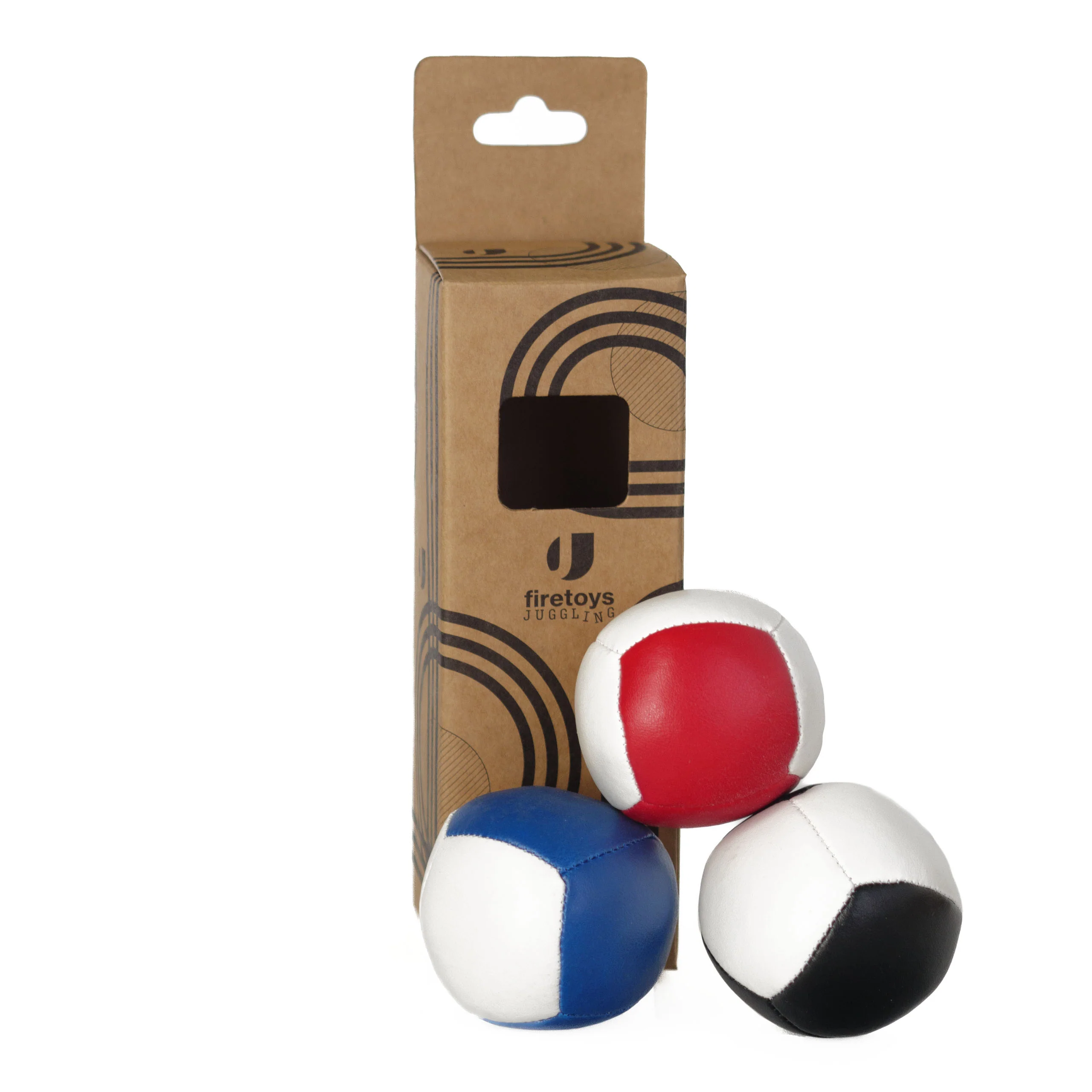 Firetoys 110g Pro Six Panel Thud Juggling Ball - Set of 3x Balls - Image 53