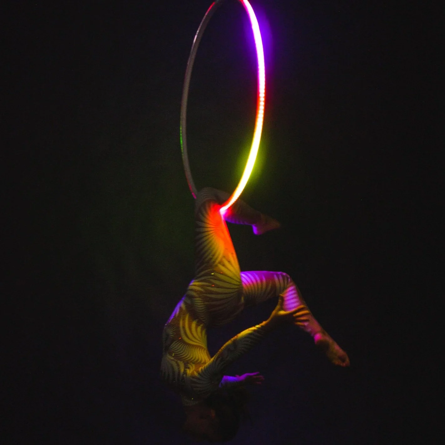 Firetoys x Echo LED Aerial Hoops - Over 100 modes - Image 12