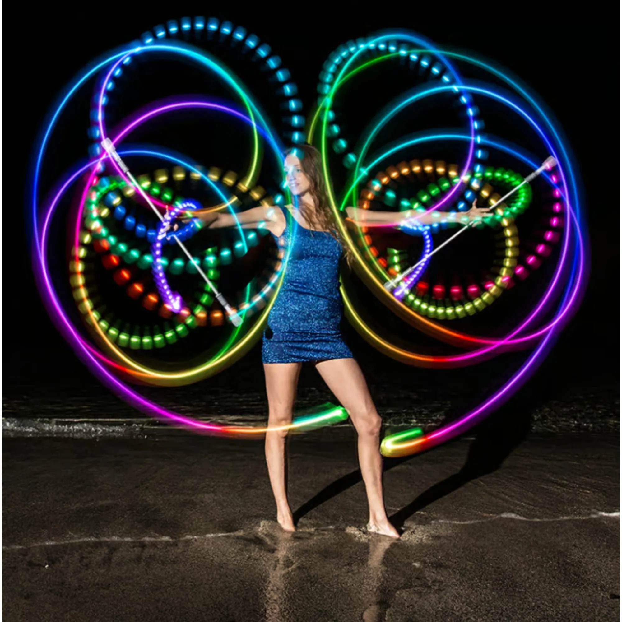 Flowtoys Lumina Twirl™ Baton v2 - LED Twirling Baton - Image 4