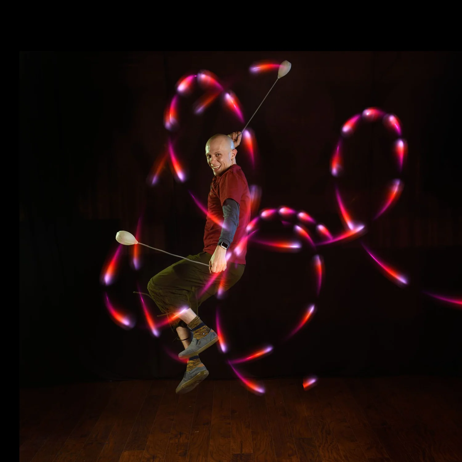 Flowtoys Podpoi v2 - Capsule 2.0 LED Poi - 40+ functions - Image 4