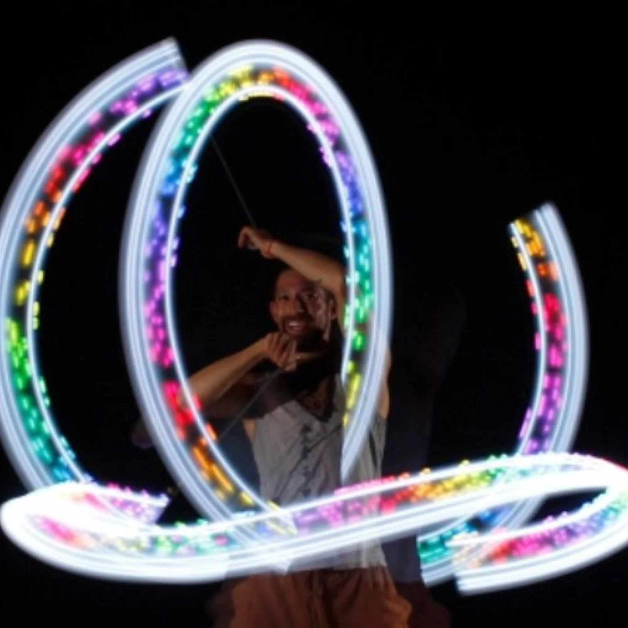 Flowtoys Spin9 Vision Poi - 80+ function LED poi with pods - Image 8