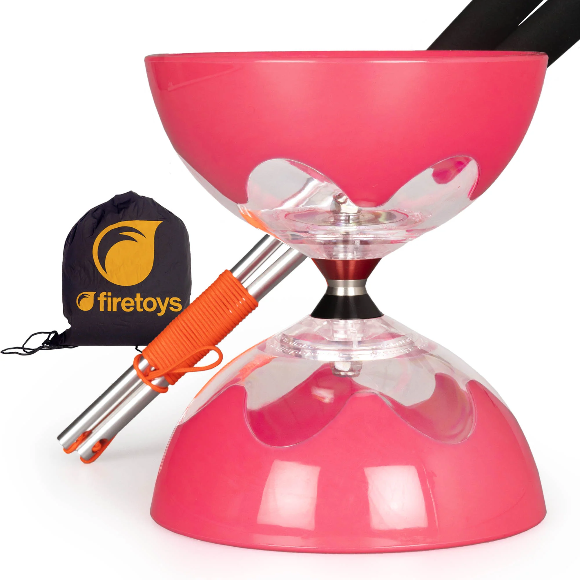Hyperspin Triple Bearing Diabolo Set with Aluminium Handsticks & Bag - Image 6