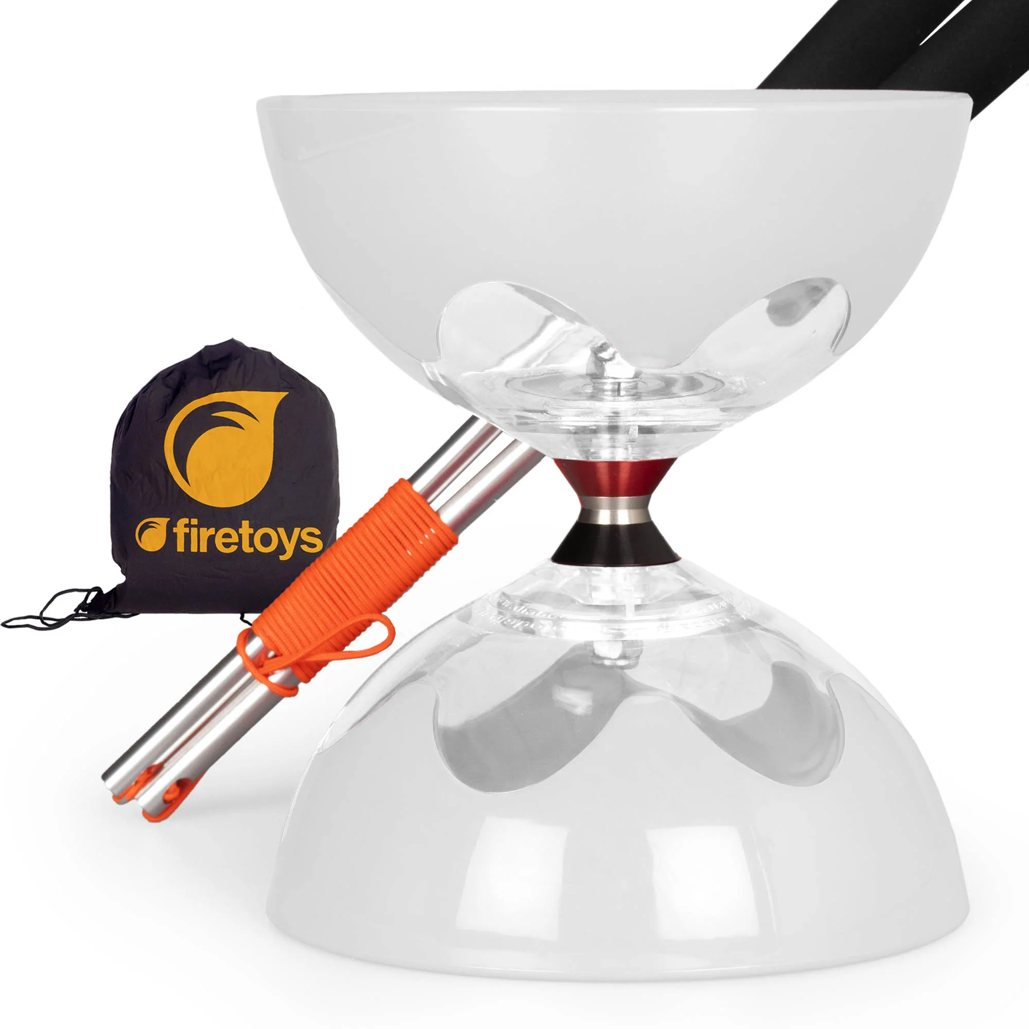 Hyperspin Triple Bearing Diabolo Set with Aluminium Handsticks & Bag - Image 7