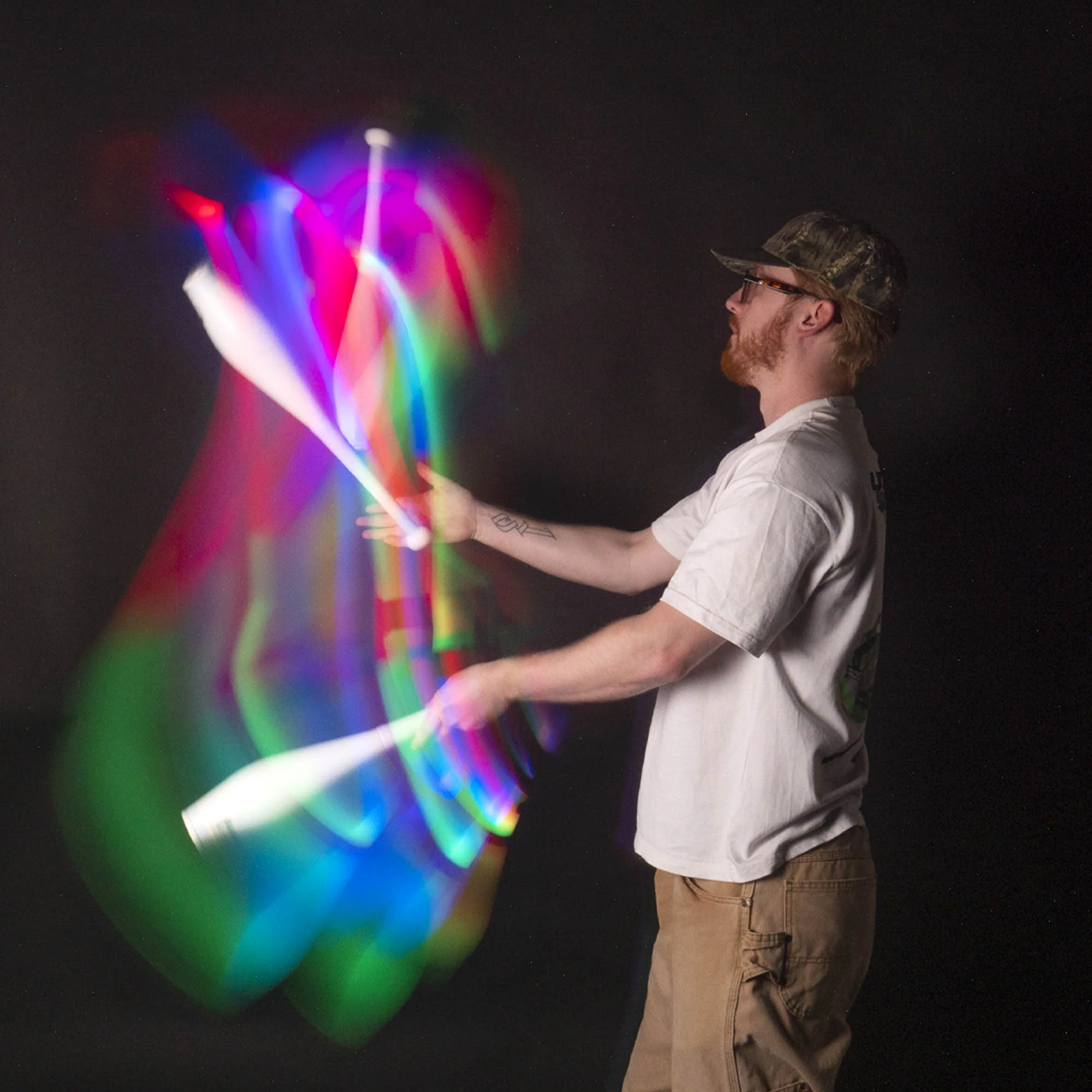 Kosmos Nebula 3.0 - LED juggling club - Set of 3 - Image 4