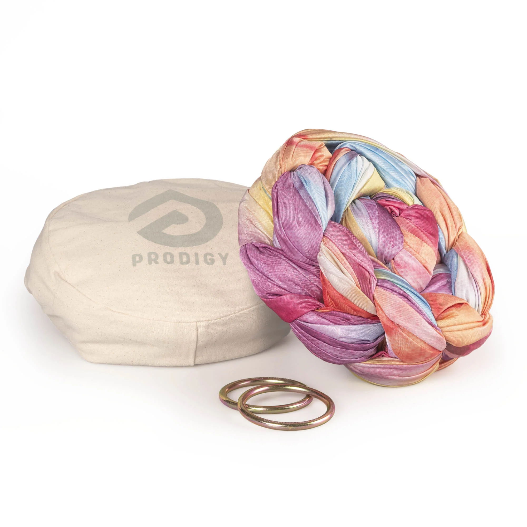 Prodigy Multicoloured 6m Aerial Yoga Hammocks - Includes O-rings - Image 8