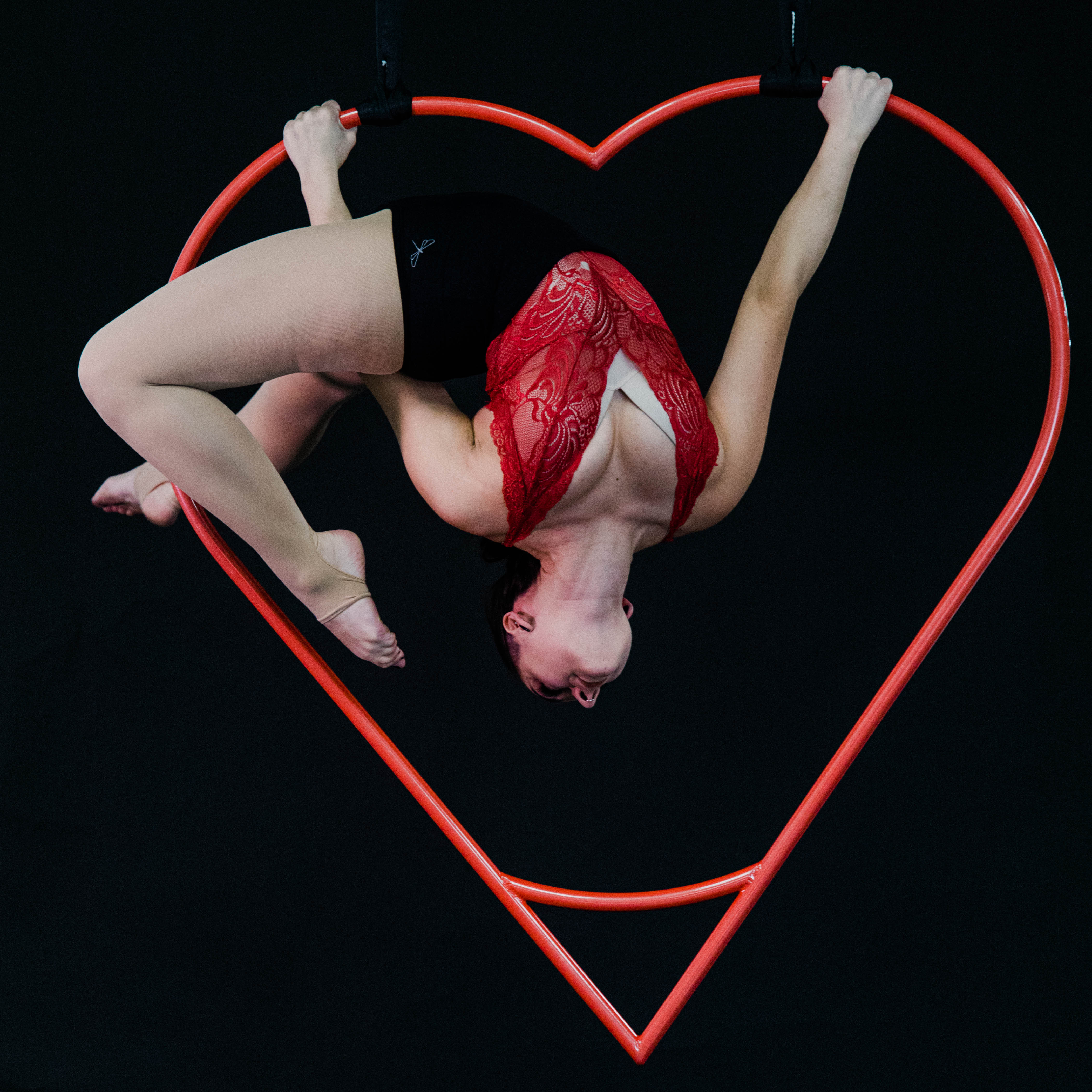 Prodigy Aerial Heart - Heart shaped Aerial Hoop - Image 6