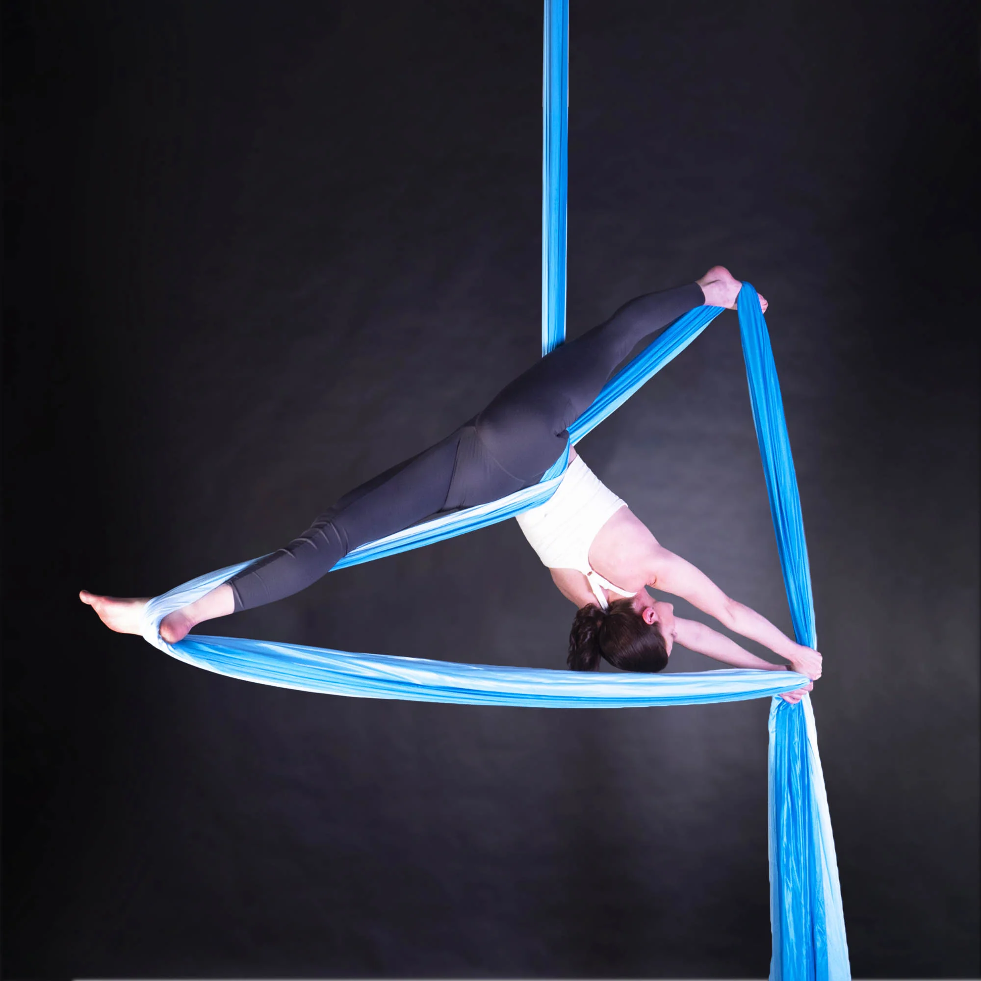 Prodigy Multicoloured Aerial Silks - Low Stretch - 280cm width - Image 11