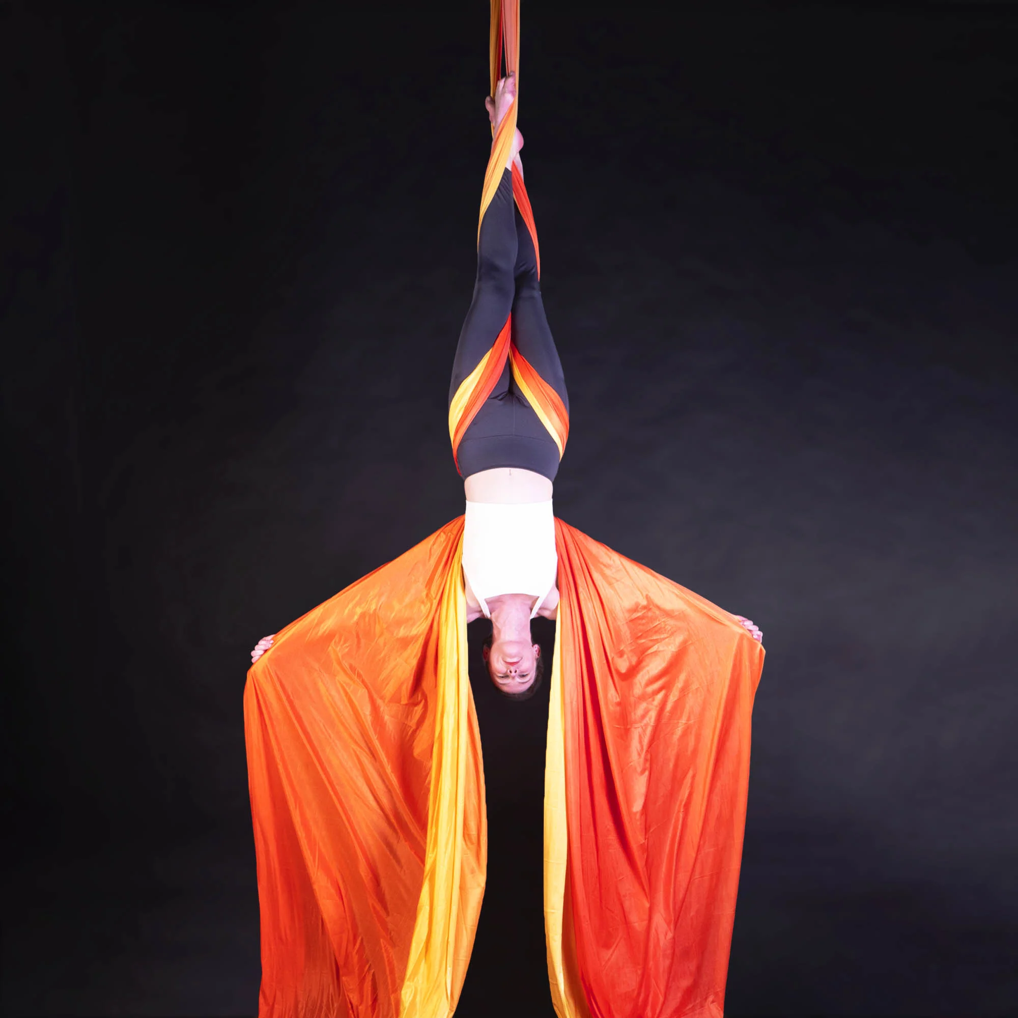 Prodigy Multicoloured Aerial Silks - Low Stretch - 280cm width - Image 25