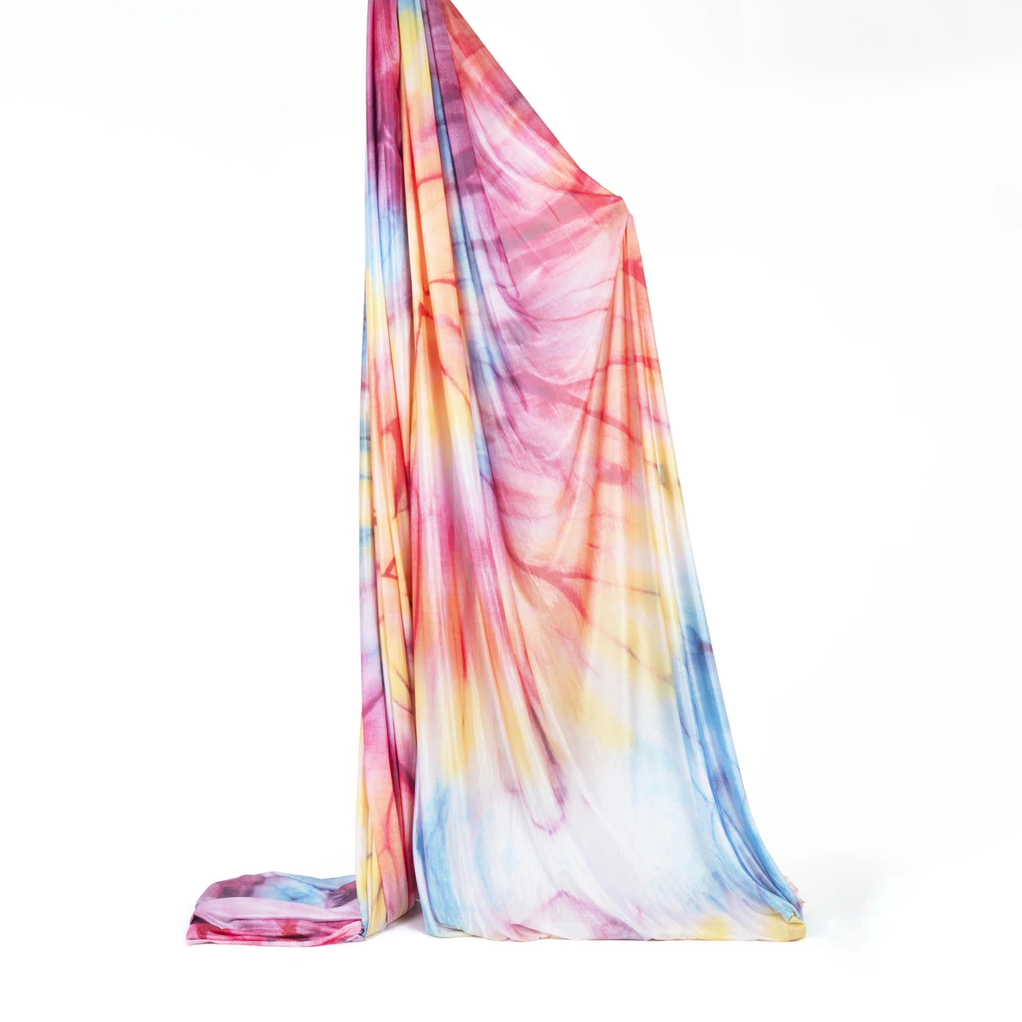 Prodigy Multicoloured Aerial Silks - Low Stretch - 280cm width - Image 12