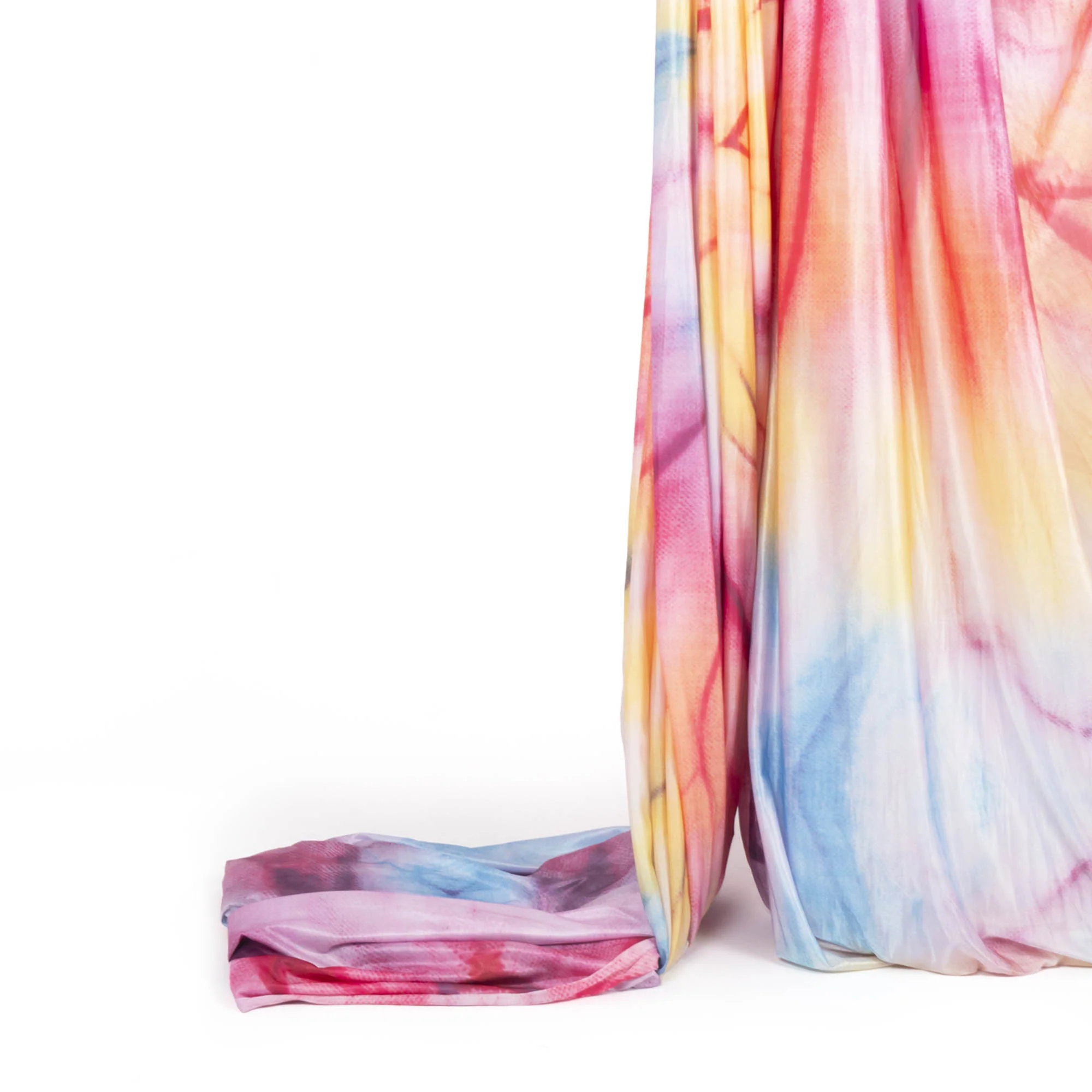 Prodigy Multicoloured Aerial Silks - Low Stretch - 280cm width - Image 15