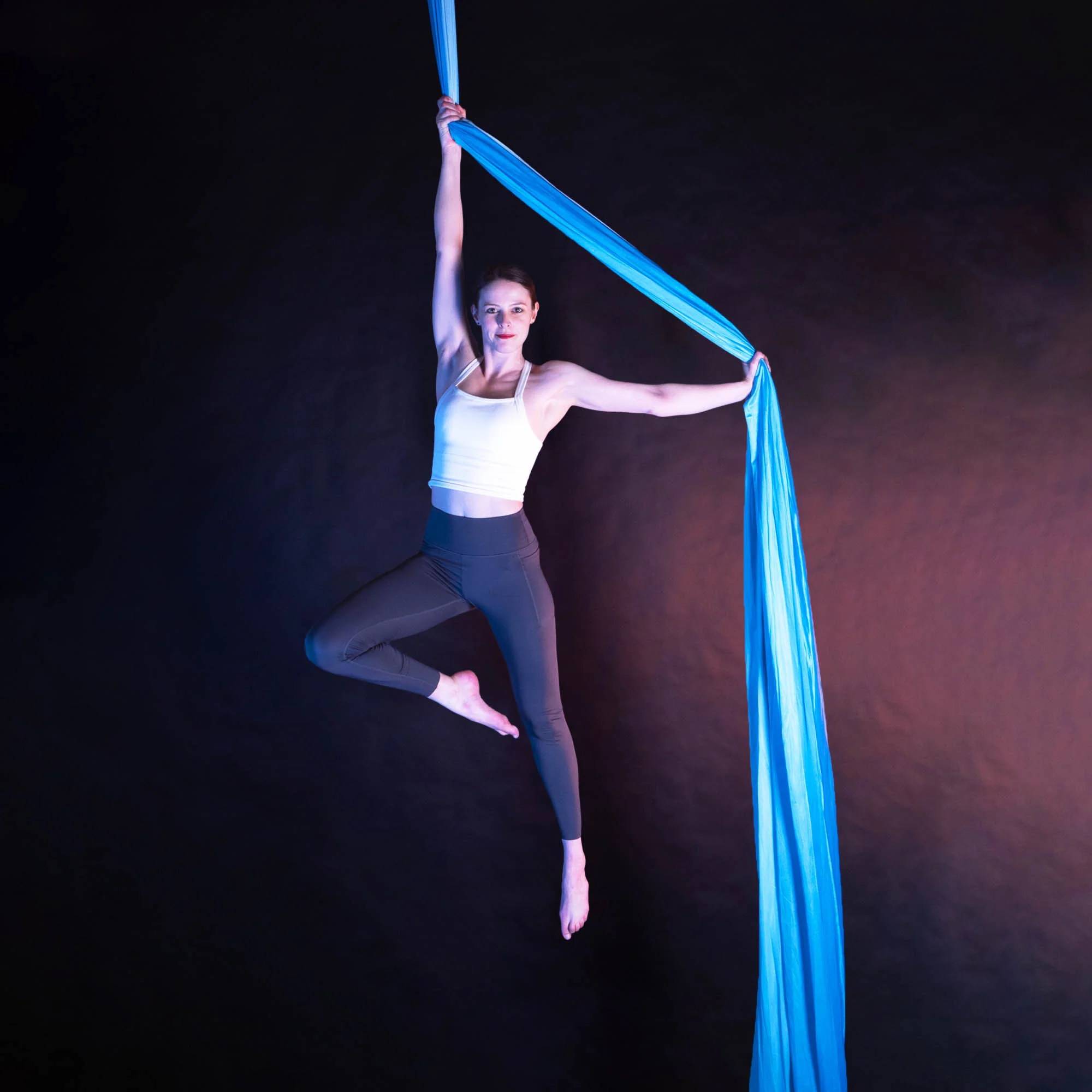 Prodigy Multicoloured Aerial Silks - Low Stretch - 280cm width - Image 8
