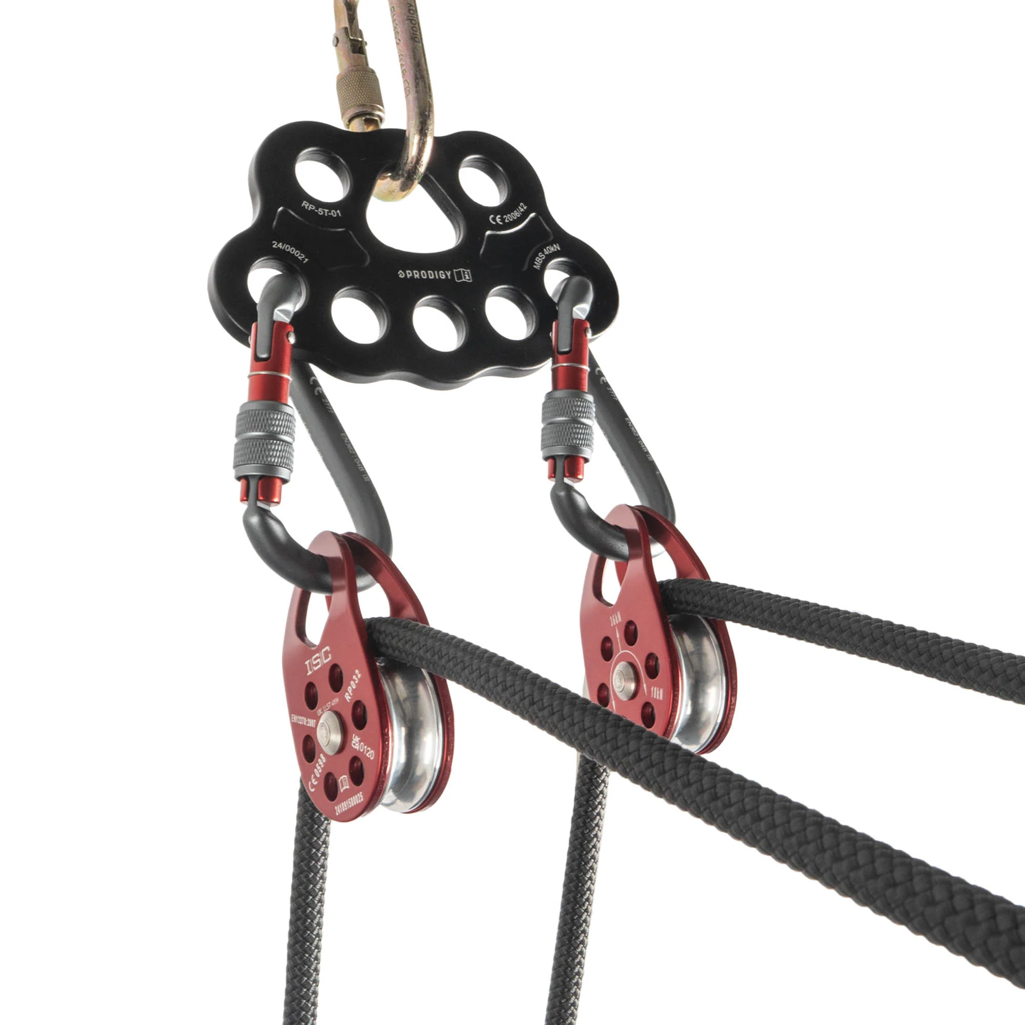 Prodigy SG-5 - Screw-Gate - Twisted Aluminium Carabiner - Image 5