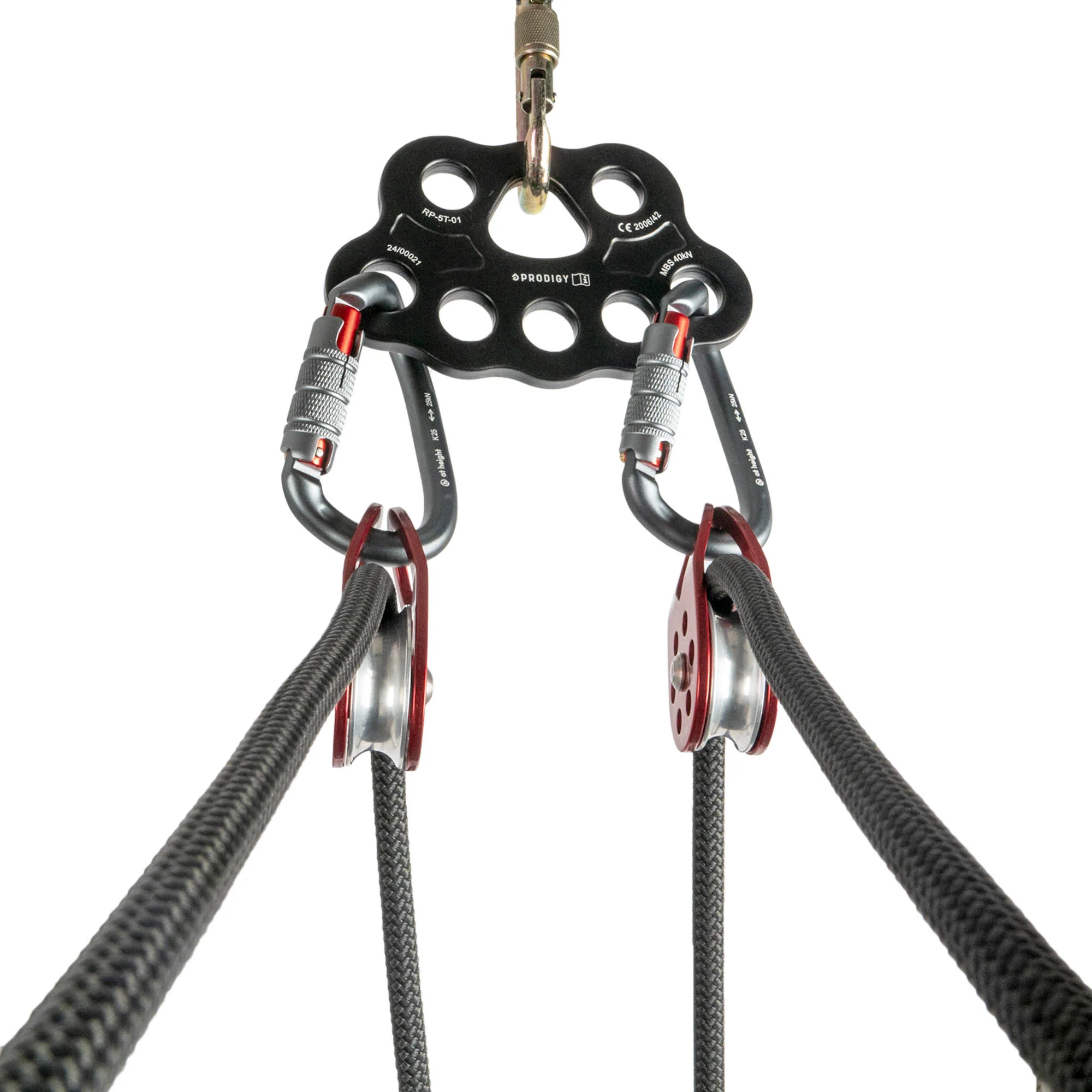 Prodigy TA-5 - Triple action - Twisted Aluminium Carabiner - Image 2