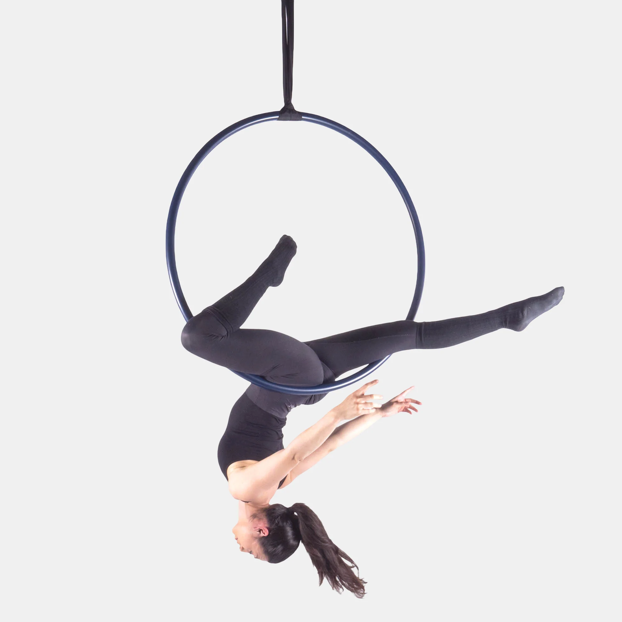 Prodigy Wide Grip Aerial Hoop - Midnight Blue