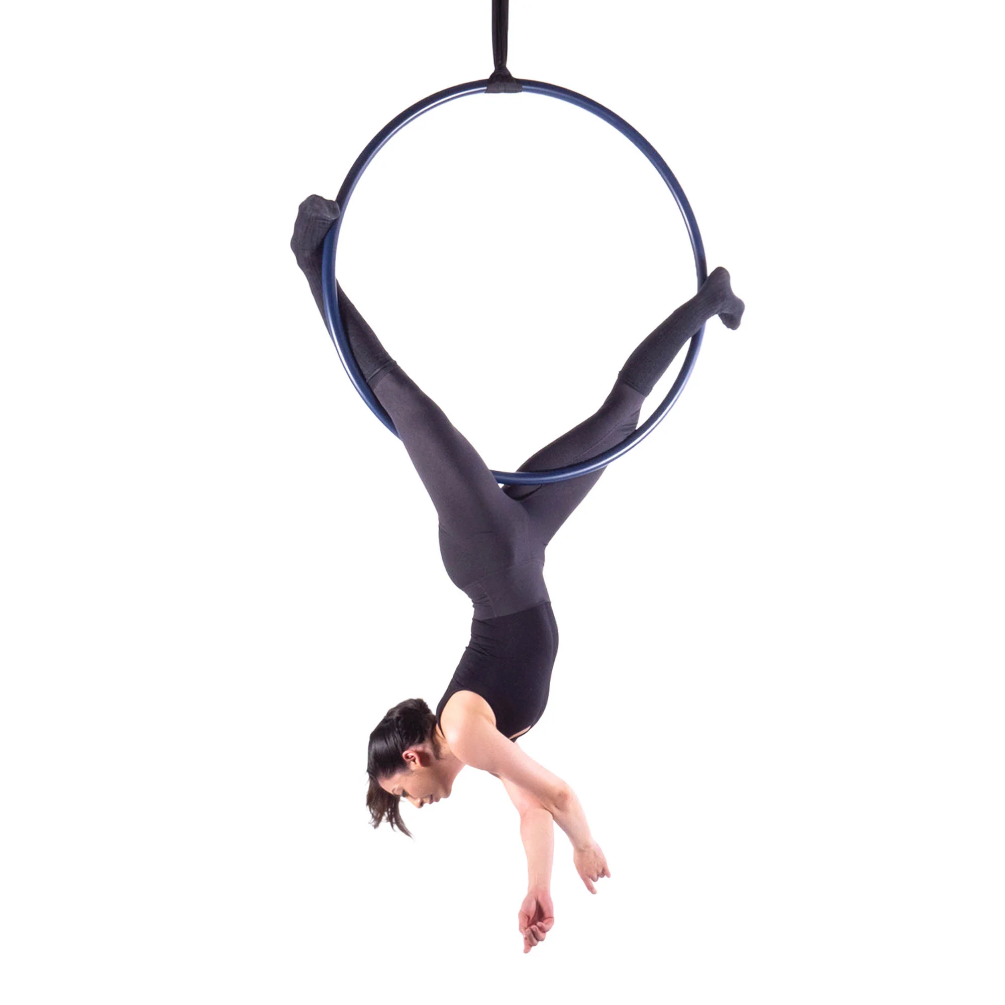 Prodigy Wide Grip Aerial Hoop - Midnight Blue - Image 13