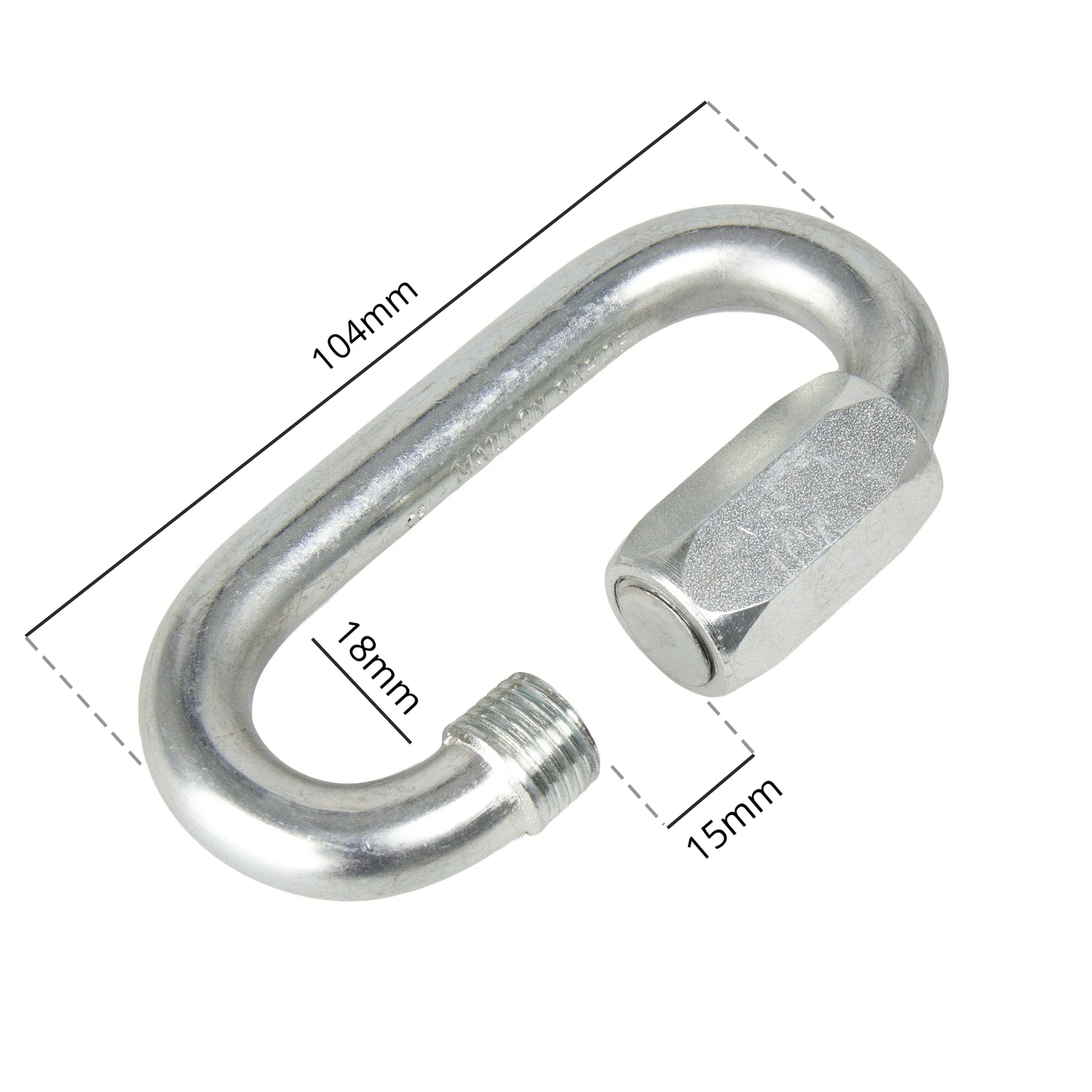 Quick Link (Maillon Rapide) 12mm - Narrow Opening - Image 5