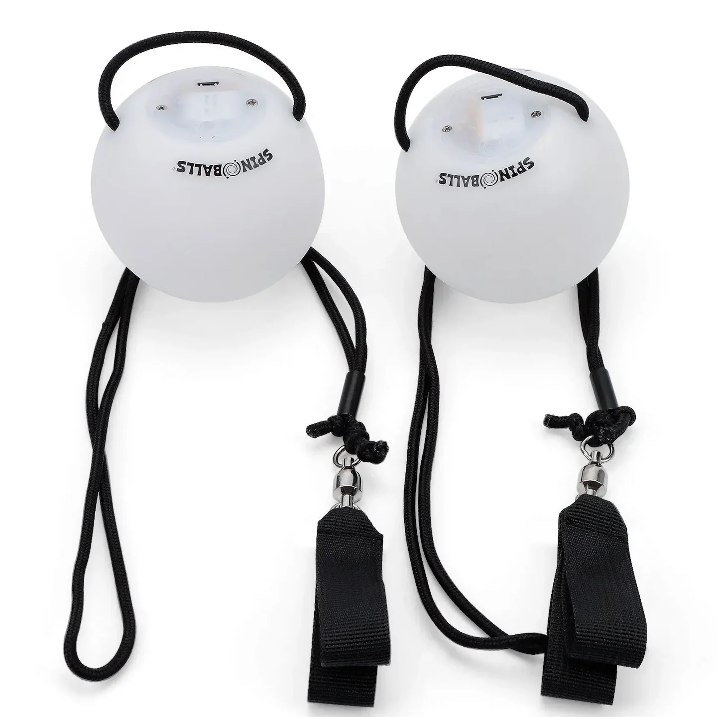 Spinballs Glow.0 LED Rechargeable Poi Set - Image 5