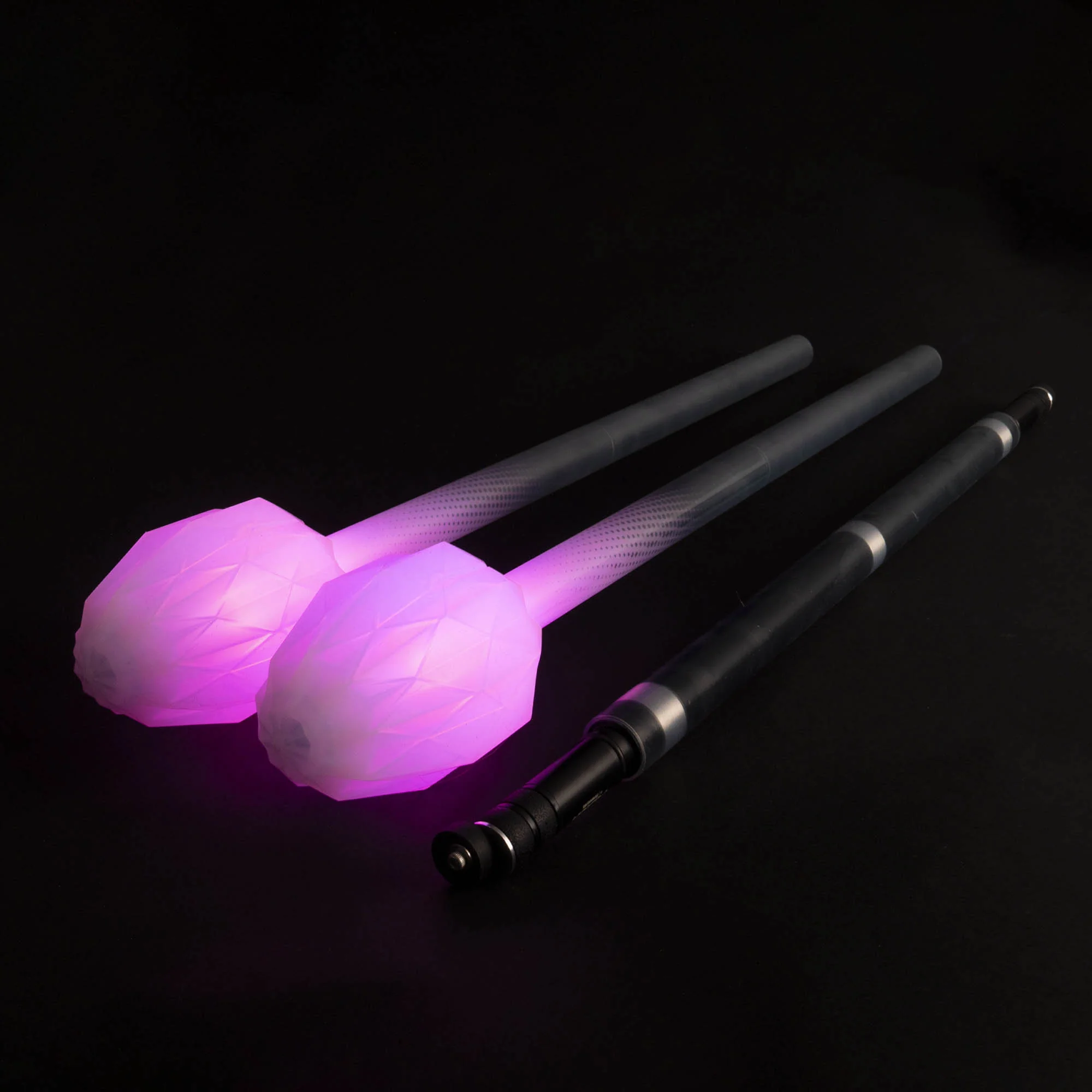Threeworlds Fusion - 3 Part - Contact LED Staff w/ Prism Heads - Image 3
