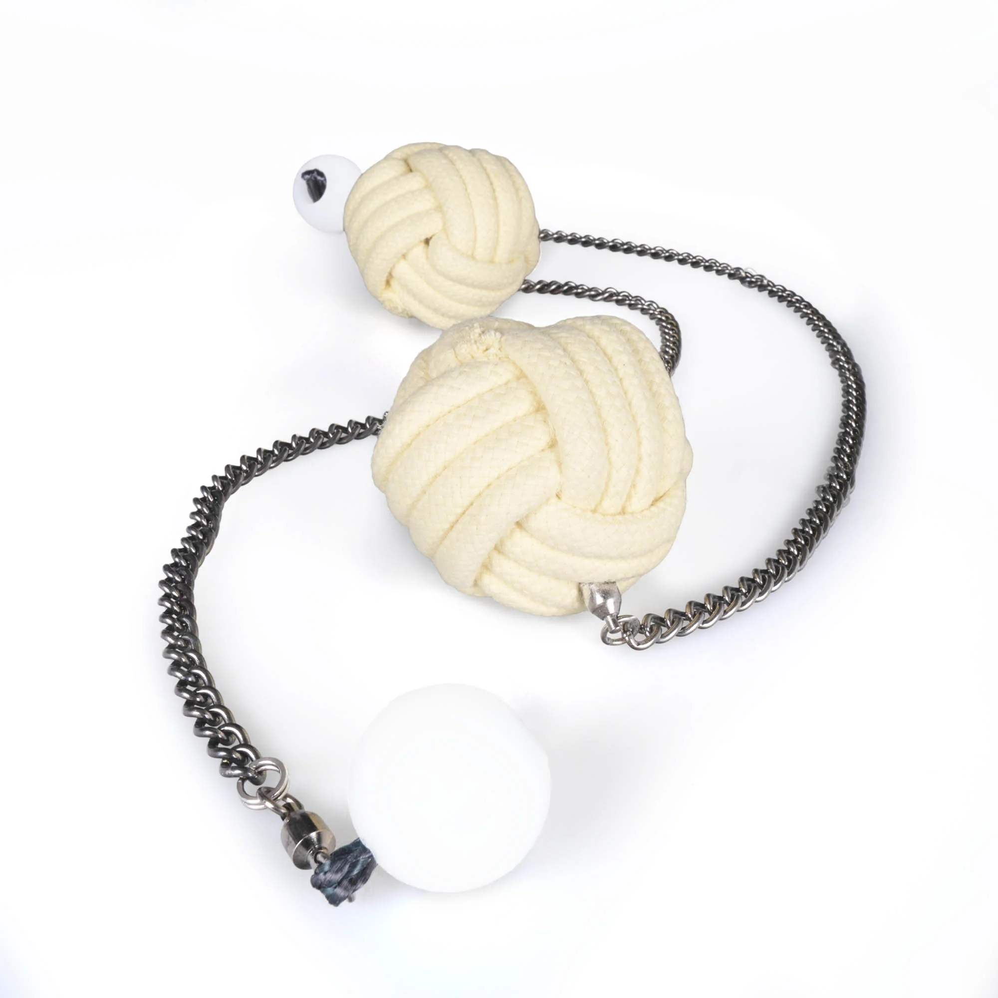 Trailblazer Monkey Fist Fire Poi - 70mm - Image 3